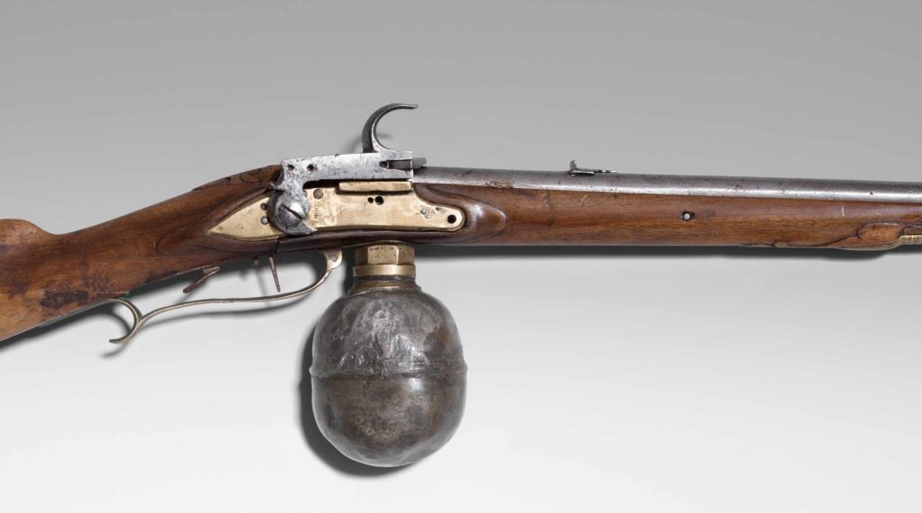 Air gun from the end of the 18th century